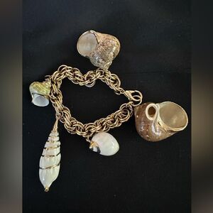 Custom SeaShell Bracelet (upcycled)